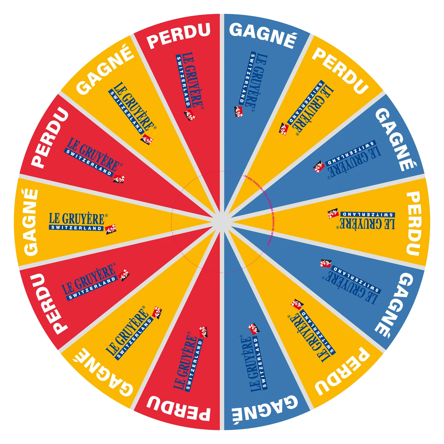 Roue de la chance : Gagné ou Perdu
